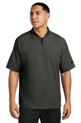 New Era ® Cage Short Sleeve 1/4-Zip Jacket - Black - XS